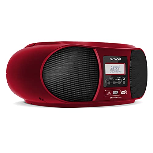 Technisat Digitradio 1990 - Stereo Con Radio Dab+/Fm E Lettore Cd (Streaming Audio Bluetooth, Presa Per Le Cuffie, Usb, Aux In, Funzione Di Ricarica,