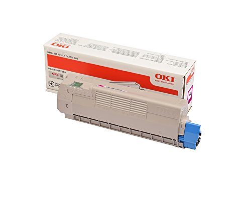 Oki 46507506 Cartuccia Toner Originale Oki, Magenta, Standard, 6000 Pagine