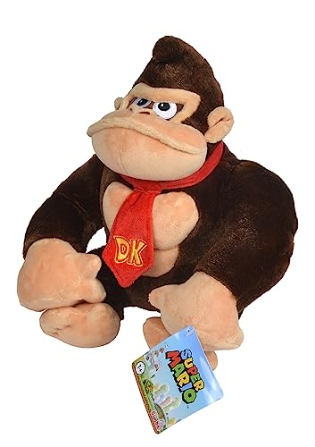Simba 109231531 - Peluche Super Mario Donkey Kong, 27 Cm, Adatto A Partire Dai Primi Mesi Di Vita