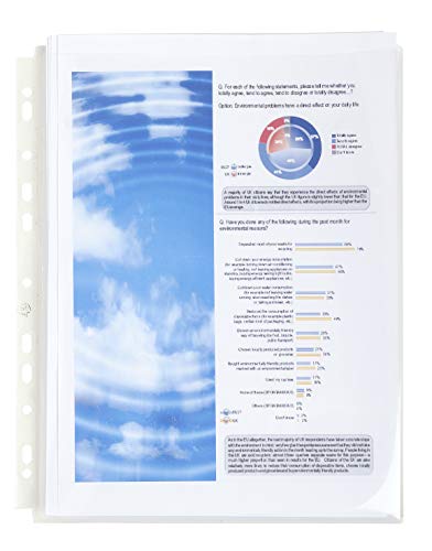 Exacompta 5507E Buste, 30 X 24.50 X 1.50 Cm, Cristal