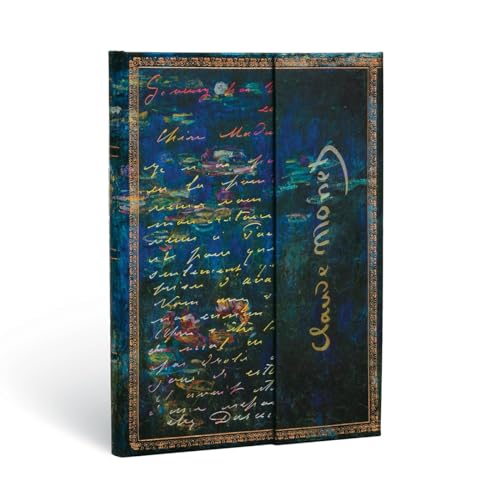 Paperblanks - Diario A Righe Monet Ninfee Midi Cm 13X18 Edizione Limitata