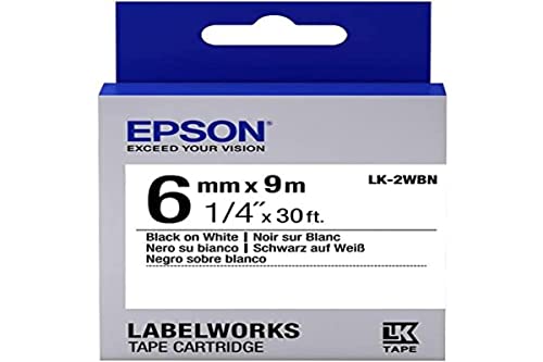 Epson Lk-2Wbn Nastro Per Etichettatrice
