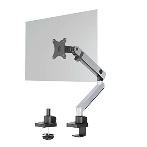 Durable Braccio Porta Monitor Select Plus Per 1 Monitor, Ruotabile Di 90°, Inclinabile, Regolabile In Altezza, Per Schermi Con Attacco Vesa Fino A 32"
