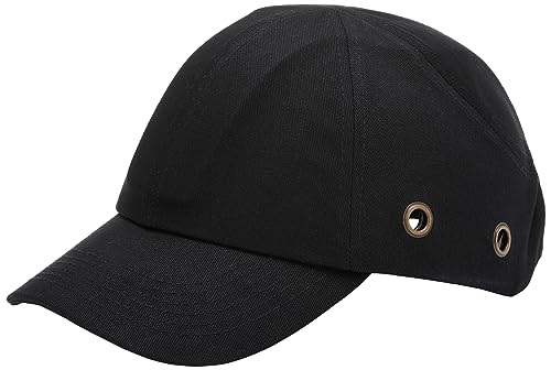 Portwest Pw59 Casco Leggero Regolabile Per Sicurezza Cappellino Antiurto Nero