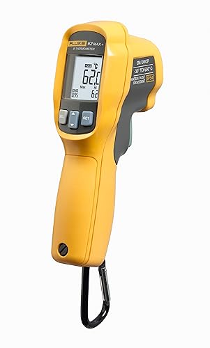 Fluke 62 Max+ Termometro A Infrarossi Con Laser Doppio, -30 +650°C, D:S=12:1