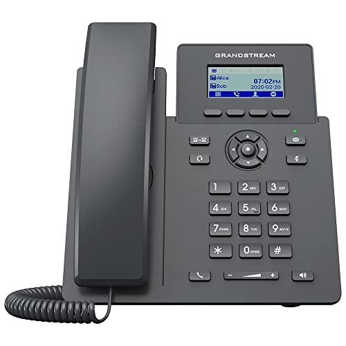 Grandstream Networks Grp2601P Ip Phone Black 2 Lines Lcd