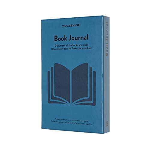 Moleskine - Book Journal, Theme Notebook - Hardcover Notebook To Collect And Organise Your Books - Large Size 13 X 21 Cm - 400 Pages