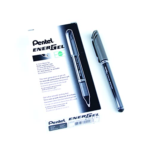 Pentel - Bl27-Ax - Confezione 12 Roller Energel Plus 0.7 Nero