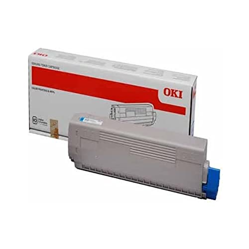 Oki 44844615 Cartuccia Toner Originale Oki, Ciano, Standard, 7300 Pagine