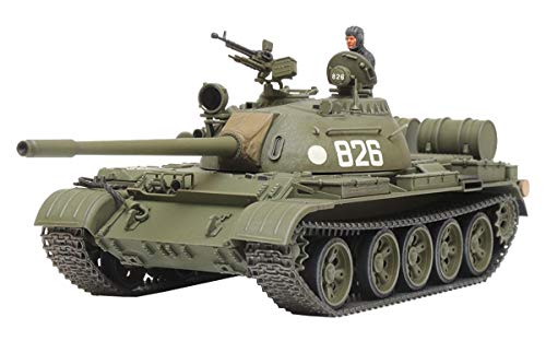 Tamiya 32598 1:48 Russo Con. Kpz T-55, Replica Fedele All'Originale, Modellismo, Kit Di Costruzione In Plastica, Fai Da Te, Hobby, Incollaggio, Modell