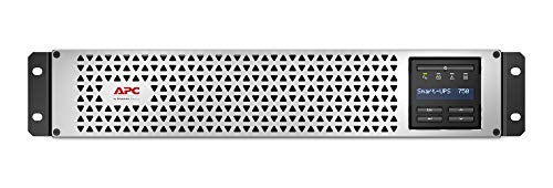 Apc Smart-Ups Lithium Ion, Short Depth 750Va, 230V With Smartconnect (600W), 2U, 31.8 Cm