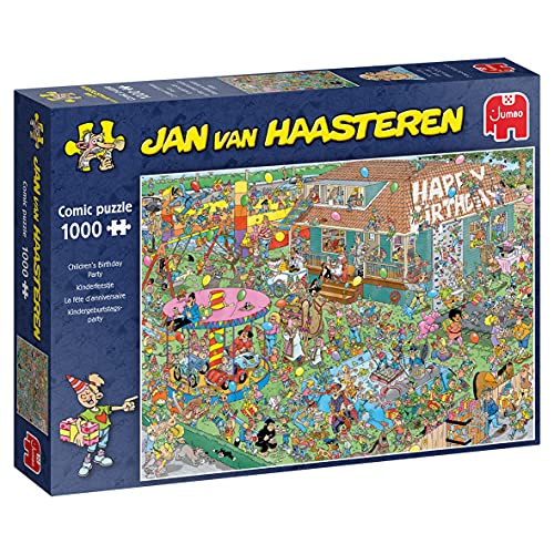 Jumbo Games, Festa Di Compleanno Per Bambini Jan Van Haasteren, Puzzle Da 1000 Pezzi, 20035
