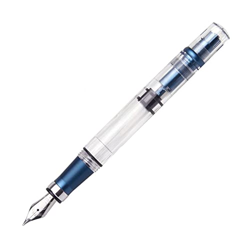 Twsbi Diamond 580Al R Prussian Blue Pennino Ef - Penna Stilografica Edizione Speciale