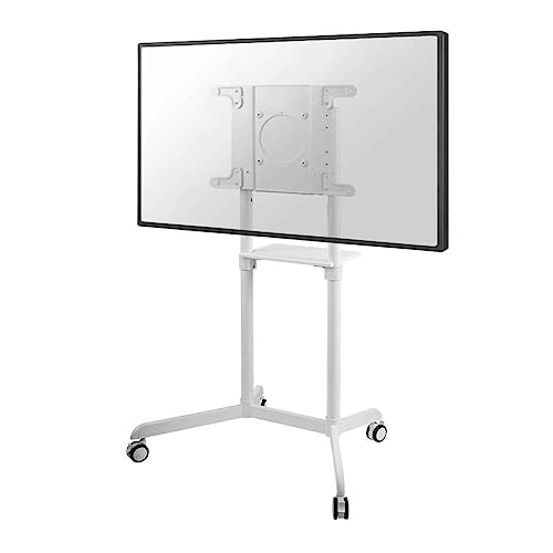 Neomounts Newstar Ns-M1250White - Mobile Flat Screen Floor Stand Height 160 Cm, Colore: Bianco