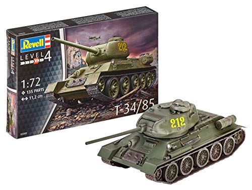 Revell 03302 - Modellino Carro Armato T-34/85 Scala 1:72