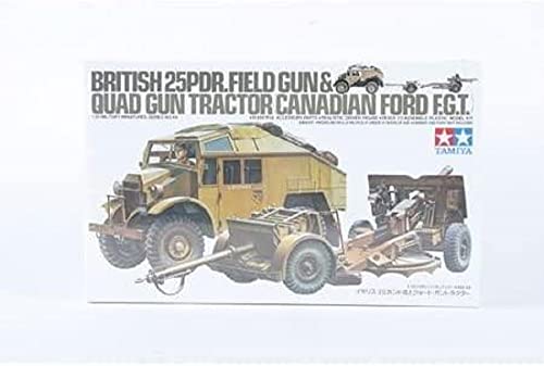 Tamiya 300035044 – 1: 35 Wwii Britannico 25 Pdr Campo Geschuetz Con Veicolo (1)