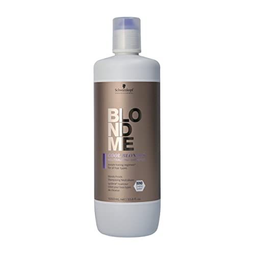 Schwarzkopf Blondme Cool Blondes Shampoo 1000Ml (Freddo)