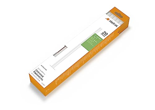 Steinel 050092 050092-Nastro Adesivo Universale, Colore: Bianco, Trasparente, Ø 11 Mm-20 Pcs