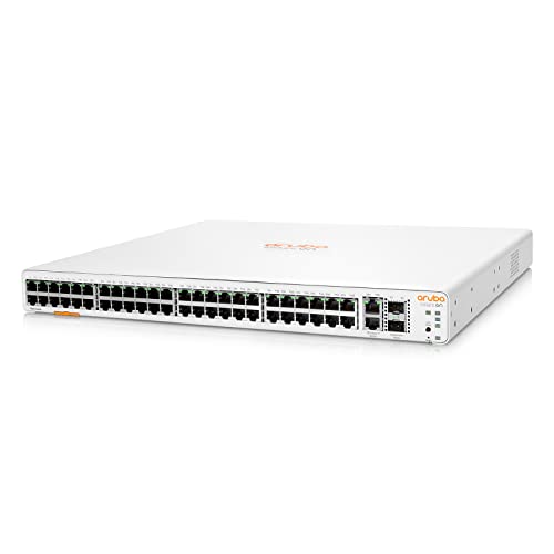 Aruba A Hewlett Packard Enterprise Company Interruttore 52 Porte Instant On 1960 (Jl808A) [Lan Gigabit 48X, 2X Sfp+, 2X Lan Da 10 Gigabit]