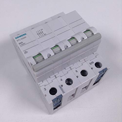 Siemens Sentron – Interruttore 70 Mm 400 V 4 Moduli 35 Mm2 3 Poli + Neutro 32 A