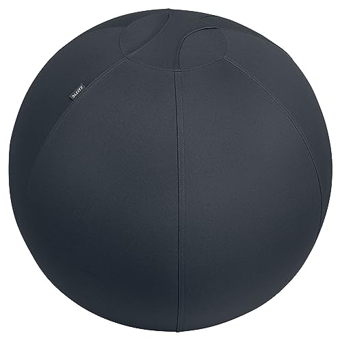 Leitz Ergo Active Sitting Ball Alternativa Alla Sedia Da Scrivania Dal Design Ergonomico, Rivestimento In Tessuto, Pompa D'Aria A Mano, 2 Tappini, Gam