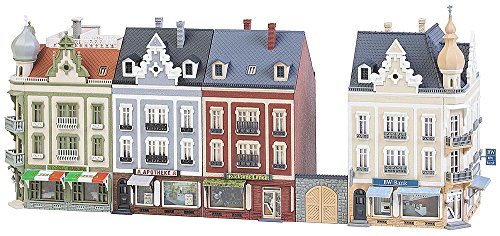 Faller Fa 232385 – Città Haeuserzeile Beet Hoven Via, Accessori Per Il Modello Ferrovia, Modellismo