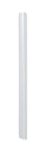 Durable 291119 - Dorsino Rilegafogli, Lunghezza 210 Mm, Capacità 50 Fogli, Dorso 5 Mm, Larghezza 13 Mm, Trasparente, Confezione Da 100 Pezzi