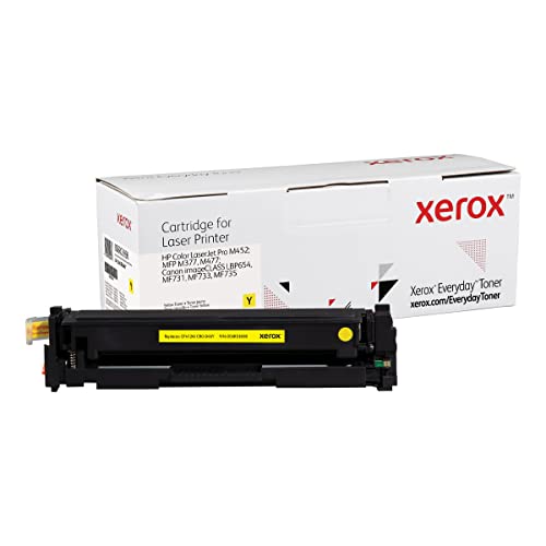 Xerox Cartuccia Toner Para Hp 410A Color Laserjet Pro M452. Mfp M377(Cf412A/ Crg-046Y) Amarillo, Aluminium, Giallo
