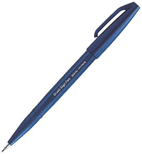 Pentel Arts Rotulador Touch Ses15 - Con Punta De Fibra Flexible Tipo Pincel, Dibuja Trazos Finos Y Gruesos, Perfecto Para Tramado Cruzado Y Caligrafía