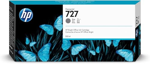Hp 727 F9J80A, Cartuccia Originale Ad Alta Capacità, Compatibile Con Stampanti Per Grandi Formati Hp Designjet Serie T2500, T1500 & T900 E Con Hp 727 