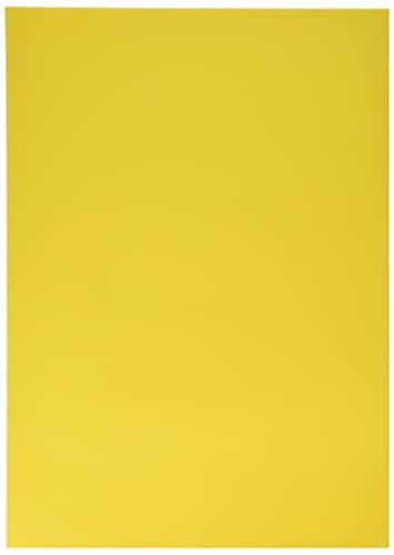 Folia 6315 - Carta Colorata Dorata, Din A3, 130 G/Mq, 50 Fogli, Per Realizzare Biglietti, Immagini Di Finestre E Scrapbooking