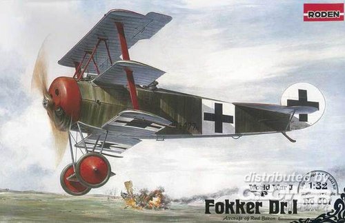Roden 601 - Aeromodellismo Fokker Dr.I