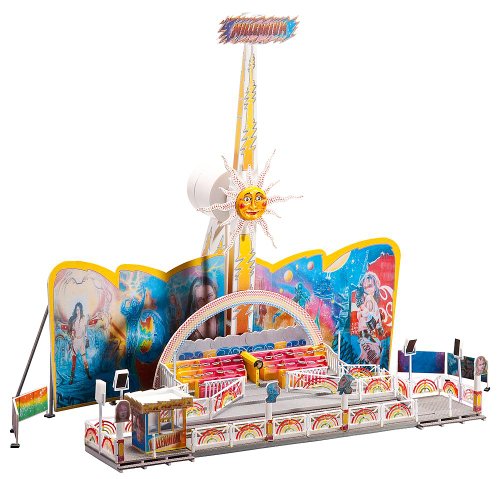 Faller H0 140429 - Miniatura Di Giostra Del Lunapark Ride Rainbow Millennium
