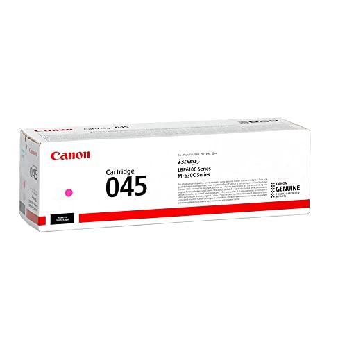 Canon Cartuccia 045 M Toner Magenta, Rendimento 1.300 Pagine, Imballo In Cartone