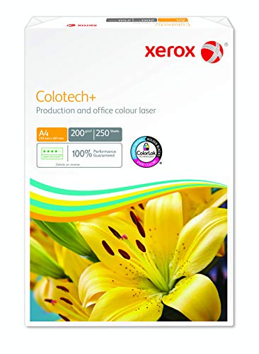 Xerox Colotech+, A4, 200G, 250 Fogli, 003R99018