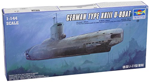 Trumpeter 1/144 Modellino Sottomarino German Type Xxiii Late Production U-Boat Model Kit (Importato Da Giappone)