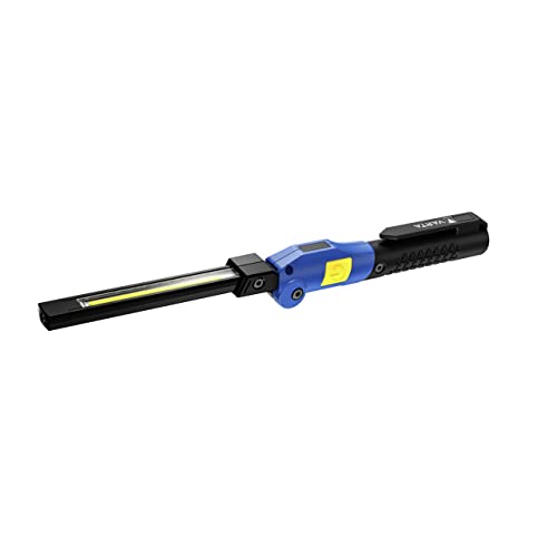Varta Work Flex Multifunction Light F20R (Inkl. Ubs Typ C Kabel, 180° Faltbares Design, Spotlight, 2X Flächenlicht, Magnet Und Clip, Ip54 Spritzwasser