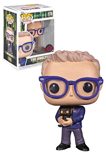 Funko The Matrix Resurrections The Analyst Pop - Statuetta In Vinile, Altezza 9,5 Cm