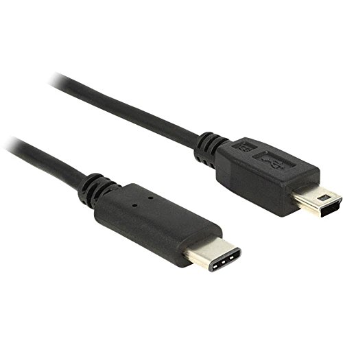 Delock 83603 Cavo Usb 1 M Usb C Mini-Usb B Nero