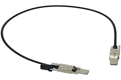 Cisco Stack-T4-1M= Cable De Fibra Optica Negro, Gris