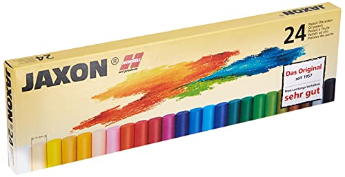 Honsell Jaxon 47424 - Pastelli A Olio, 24 Pezzi