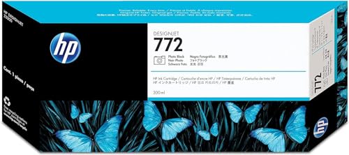 Hp 772 Cn633A, Cartuccia Originale Hp Da 500 Pagine, Compatibile Con Stampante Hp Designjet Z5200, Nero Fotografico