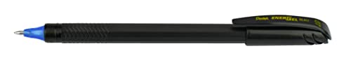 Pentel Bl417R Energel Eco 96% Materiale Riciclato, 0,7 Mm Blu, 12 Pezzi