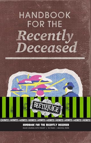 Beetlejuice Handbook For The Recently Deceased Ruled Journal