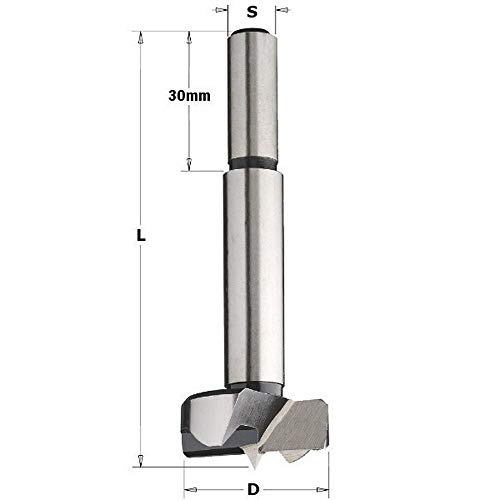 Cmt 512.121.31 Punta Att/Cilindrico F/Cerniera Sp S=10X30 D=12X90 Dx