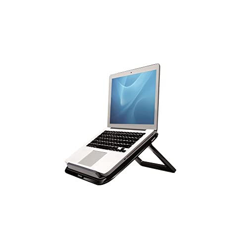 Fellowes 8212001 Supporto Pc Portatili Pieghevole I-Spire Series, Nero