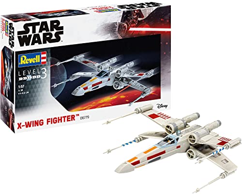Revell- X-Wing Fighter Star Wars Kit Modello, Colore Black, Rv06779