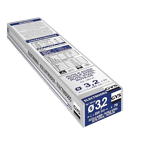 Gys - 70 Elettrodi Rutili Acciaio Ø3,2 - Mezzi Astuccio - 085145