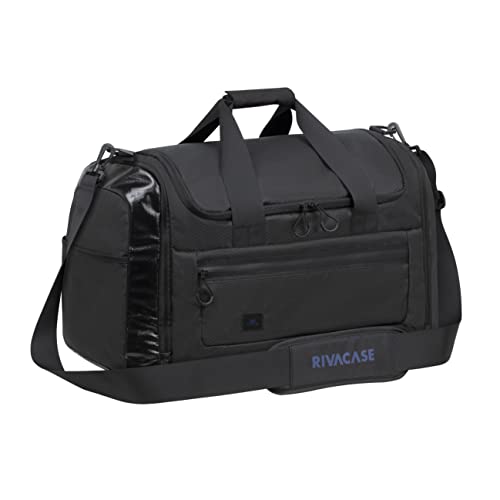 Rivacase Borsa Sportiva Da 35 L Con Scomparto Per Scarpe – Duffelbag Per Uomo E Donna In Materiale Impermeabile Di Alta Qualità, Borsa A Tracolla – Bo