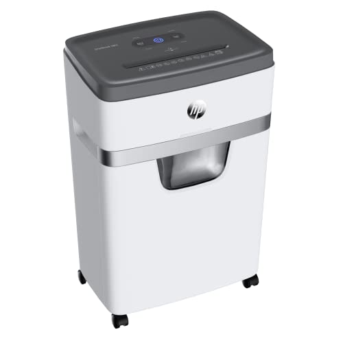 Hp Distruggi Documenti Oneshred 18Cc, Taglio Croce, 25 Litri, Bianco